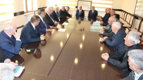 Goranboydan olan şəhid ailələri Həccə göndərilir - FOTOLAR