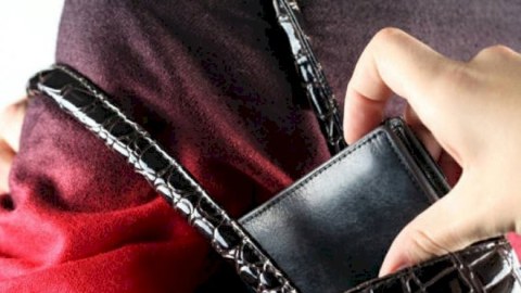Qadının çantasından pul oğurlandı 