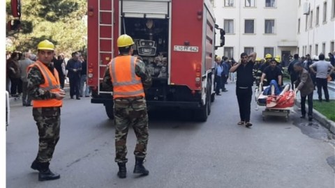 FHN və TƏBİB xəstəxanadakı yanğın barədə məlumat yaydı