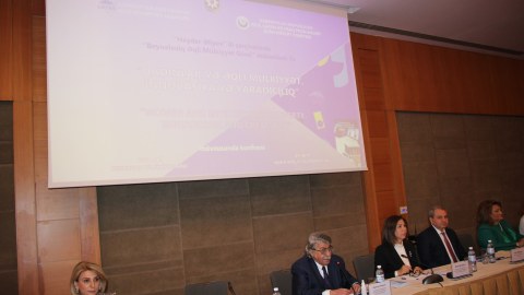 Əqli Mülkiyyət Günü münasibətilə konfrans keçirilib - FOTOLAR