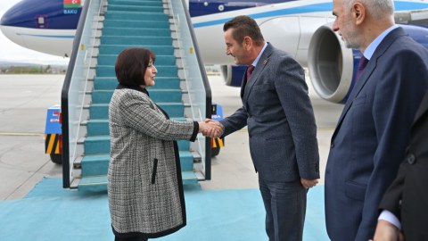 Sahibə Qafarova Türkiyədə səfərdədir - FOTOLAR