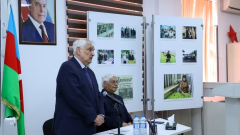 Dillər Universitetində elmi seminar keçirilib - FOTOLAR