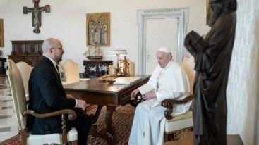 Roma Papası Ukraynaya dəvət edildi 