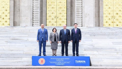 Sahibə Qafarova TÜRKPA-nın iclasında çıxış etdi
