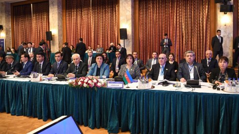 Spiker TÜRKPA-nın plenar iclasında çıxış edib - FOTO 