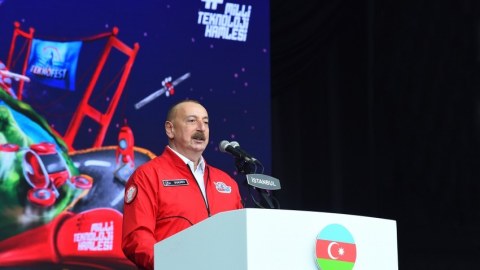 İlham Əliyevin çıxışı Türkiyə mətbuatında 