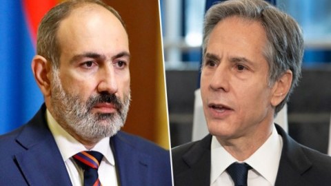 Paşinyanla Blinken Azərbaycanla danışıqları müzakirə etdi
