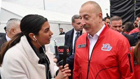 İlham Əliyev və Ərdoğan Fulya Öztürkün suallarını CAVABLANDIRDI