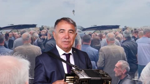 Aftandil İsrafilov dəfn olundu - VİDEO