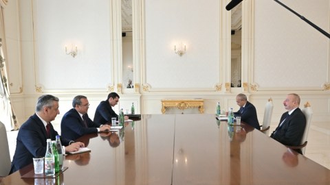 İlham Əliyev qəbul keçirdi