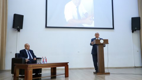 ADU-da Fəxrəddin Veysəllinin yubileyi qeyd olunub - FOTOLAR