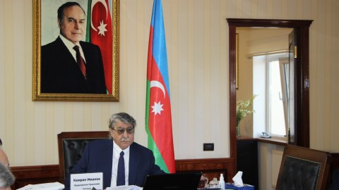 Kamran İmanov beynəlxalq konfransda çıxış edib
