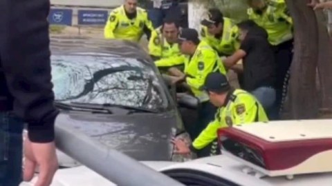 Polislərin üstünə “Prius” sürənə cinayət işi AÇILDI