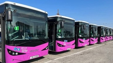 Bakıda 225 avtobus ünvana gecikir 