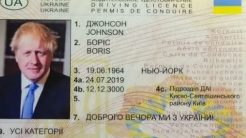 Sərxoş “Conson” Ukrayna sürücülük vəsiqəsi ilə saxlanıldı