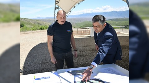 Zəngilanda otel kompleksi inşa edilir - FOTO