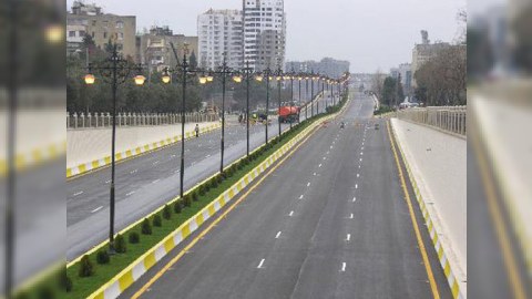 Bakının mərkəzi küçələri bağlanır - XƏRİTƏ