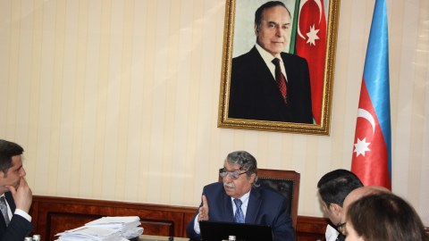 Dövət Agentliyində Heydər Əliyevin 100 illiyi ilə bağlı konfrans - FOTOLAR