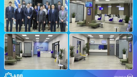 ABB-nin Hacıqabul filialı yeni konseptdə qurulub