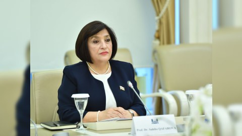 Sahibə Qafarova Fuat Oktayla görüşüb