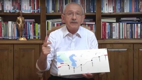Kılıçdaroğlunun xəritəsi etiraz doğurdu - CHP-dən REAKSİYA