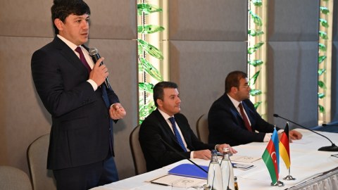 Berlində Azərbaycan icması ilə görüş keçirildi - FOTOLAR