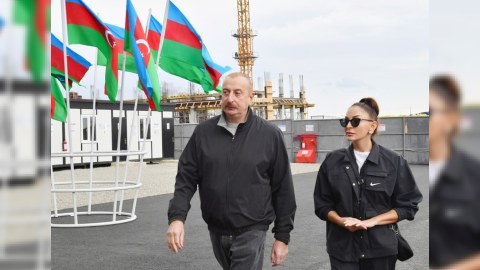 Şuşada Dəmir Yumruq küçəsində açılış oldu