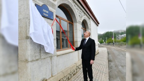 Şuşanın Natəvan, Zəfər, Qarabağ və Xan Şuşinski küçələri - FOTO