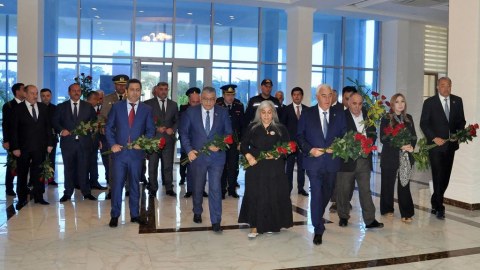 Pirallahıda Heydər Əliyevin 100 illik yubileyi qeyd edildi - FOTOLAR
