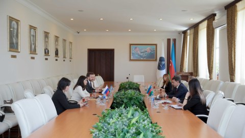 Moskvadan gələn nümayəndə heyəti ATU-da qonaq olub - FOTO