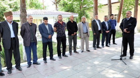 Sahibkarlar “Açıq mikrofon” qarşısında - FOTO