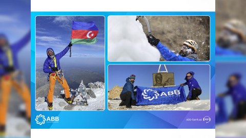 Azərbaycan alpinisti ABB-nin dəstəyi ilə tarixi səfərə başladı