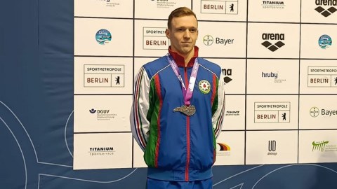 Üçqat paralimpiya çempionu daha bir medal qazandı