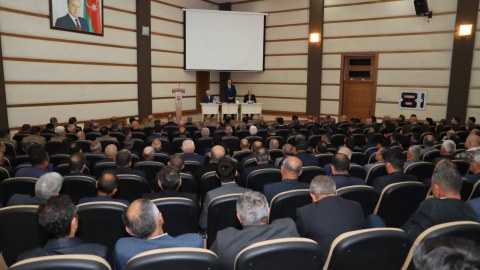 Yanğın təhlükəsizliyi ilə bağlı növbəti müşavirə - FOTO
