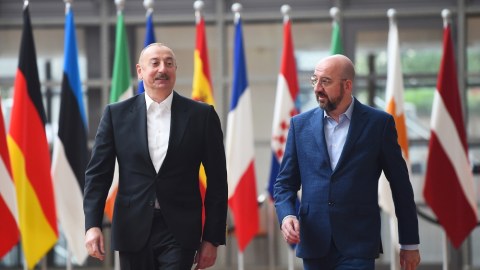 İlham Əliyevin Şarl Mişellə görüşünün detalları - YENİLƏNİB
