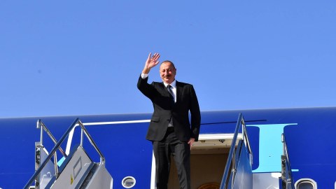 İlham Əliyevin Brüsselə səfəri başa çatdı