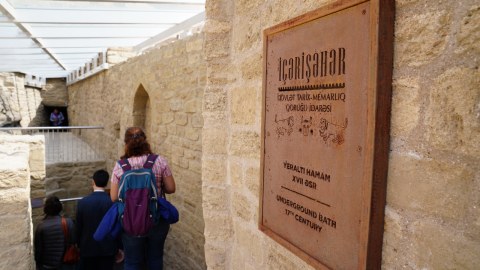 UNESCO nümayəndələri İçərişəhəri ziyarət etdilər - FOTOLAR