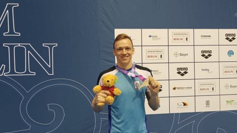İdmançımız Berlində gümüş medal qazandı