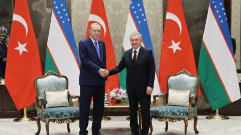 Özbəkistan Prezidenti Ərdoğanı TƏBRİK ETDİ