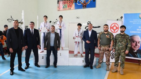Heydər Əliyevin 100 illik yubileyinə həsr olunmuş turnir keçirildi - FOTOLAR