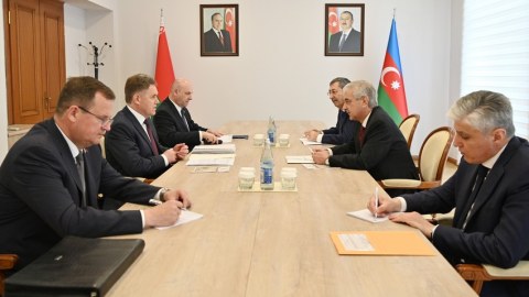 Azərbaycan-Belarus Hökumətlərarası Komissiyasının iclası keçirilib
