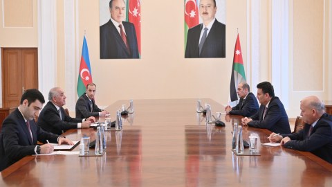 Azərbaycan və İordaniya əlaqələri müzakirə edildi