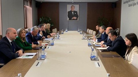 Nazir müavini xorvat deputatlarla görüşdü