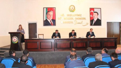 Goranboyun icra başçısı iclas keçirib