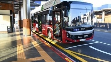 Bakıda 230 avtobus ünvana gecikir 