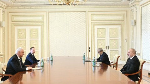 İlham Əliyev qəbul keçirdi