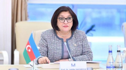 Sahibə Qafarova Macarıstanın vitse-spikeri ilə görüşüb