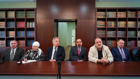 Rektora “Fəxri doktor” diplomu təqdim edilib