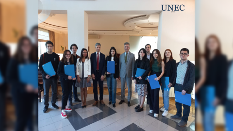 UNEC-in 9 tələbəsi Almaniya təqaüdünün qalibi oldu