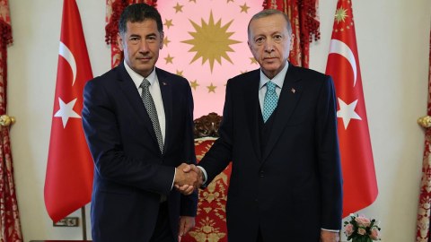 Ərdoğanın Sinan Oğanla görüşü başa çatdı - YENİLƏNİB 